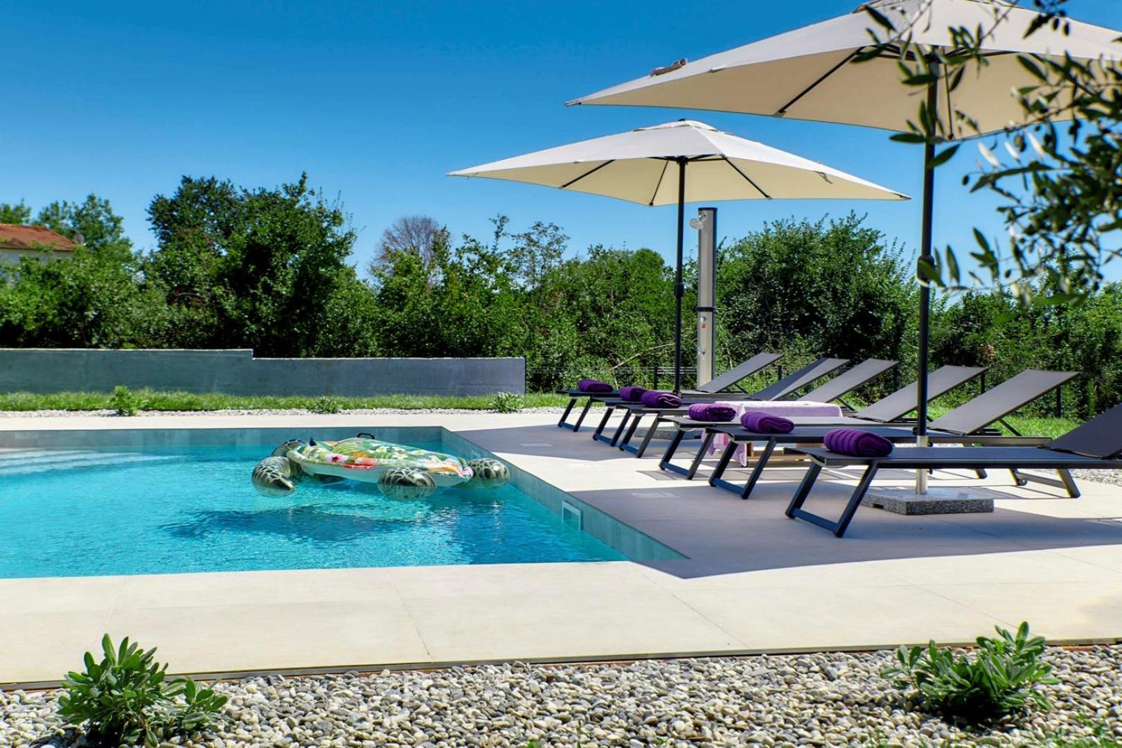 Brand New Villa Borina With Pool Loborika 外观 照片