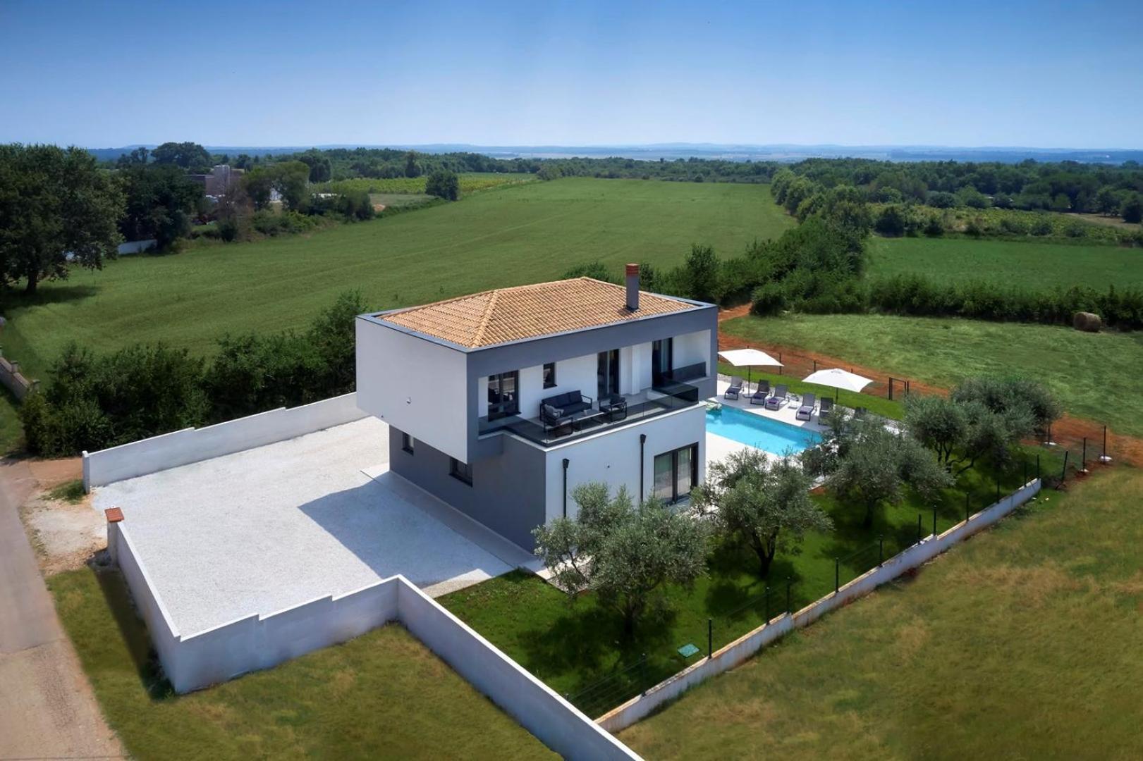 Brand New Villa Borina With Pool Loborika 外观 照片