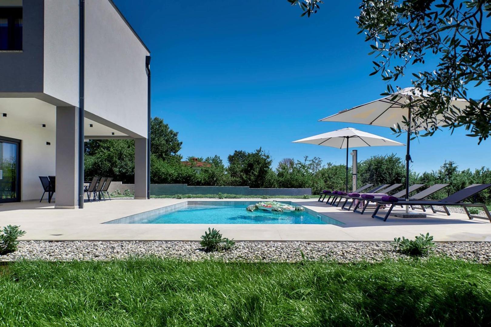Brand New Villa Borina With Pool Loborika 外观 照片